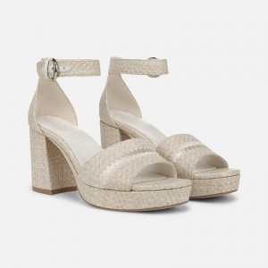 Naturalizer Shoes for Women - Pearlyn Dress Sandal Beige DJ00-7180C2