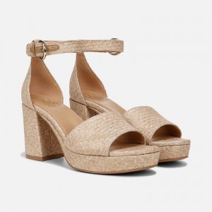 Naturalizer Shoes for Women - Pearlyn Dress Sandal Beige MU86-3096L7