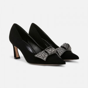 Naturalizer Shoes for Women - 27 EDIT Emery Bow Pump Black QY68-4758J3