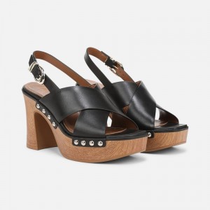 Naturalizer Shoes for Women - 27 EDIT Kirsten Platform Slingback Black LE41-1351W6