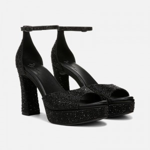 Naturalizer Shoes for Women - 27 Edit Delphie Dress Sandal Black BH49-1909Z3