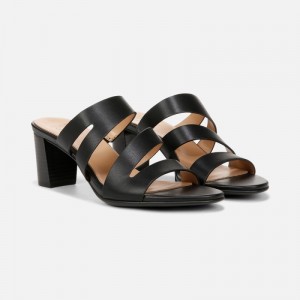 Naturalizer Shoes for Women - Beaming Slide Sandal Black TT70-7230O8