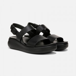 Naturalizer Shoes for Women - Coast Wedge Sandal Black VN91-0841T1