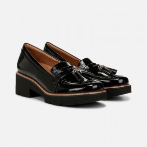 Naturalizer Shoes for Women - Committed Lug Loafer Black NU54-8164R5