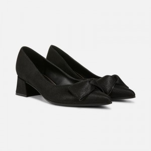 Naturalizer Shoes for Women - Mavis Bow Pump Black SE00-8190H5