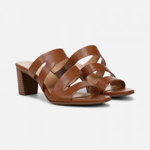 Naturalizer Shoes for Women - Beaming Slide Sandal Brown YJ99-6349B0