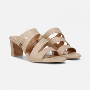 Naturalizer Shoes for Women - Beaming Slide Sandal Brown DL04-8124R1