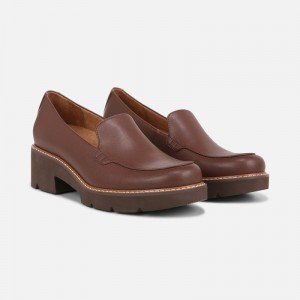 Naturalizer Shoes for Women - Cabaret Loafer Brown YP05-4215H9