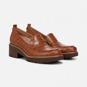 Naturalizer Shoes for Women - Darry Lug Sole Loafer Brown DA75-7215A8