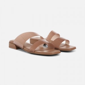 Naturalizer Shoes for Women - Illuminate Slide Sandal Brown TU14-4594E9
