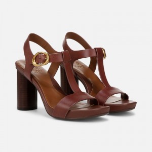 Naturalizer Shoes for Women - Jordis Dress Sandal Brown GL06-3466W7
