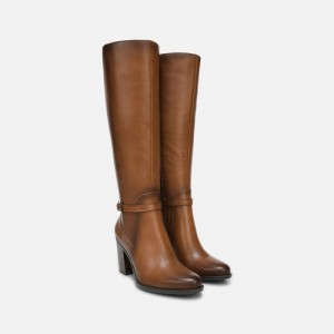 Naturalizer Shoes for Women - Kalina Knee High Boot Brown OQ94-7574O9