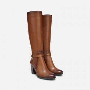 Naturalizer Shoes for Women - Kalina Narrow Calf Knee High Boot Brown JP09-9339O0