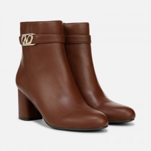 Naturalizer Shoes for Women - Lottie Ankle Bootie Brown WP25-4935U1
