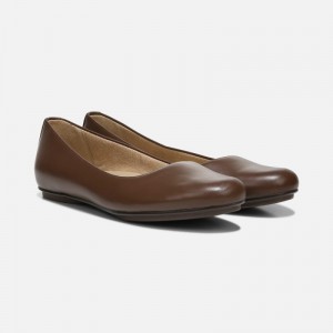 Naturalizer Shoes for Women - Maxwell Ballet Flat Brown UF09-1209Y0