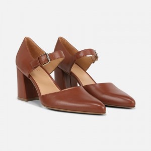 Naturalizer Shoes for Women - Pixie Mary Jane Brown YH72-0302S1