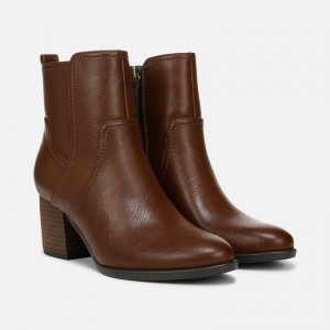 Naturalizer Shoes for Women - Soul Ultima Bootie Brown IO51-1081B6