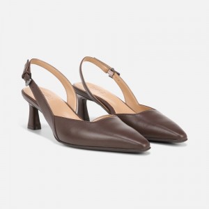 Naturalizer Shoes for Women - Dalary Slingback Pump Chocolate LC89-5789S8