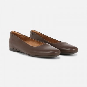 Naturalizer Shoes for Women - Kelly Ballet Flat Chocolate EE69-4389X0
