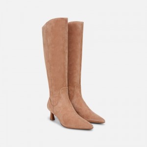 Naturalizer Shoes for Women - Deesha Extra Wide Calf Knee High Boot Coffee SO66-2876Z1