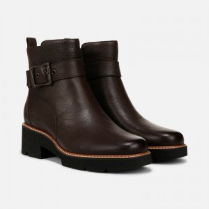 Naturalizer Shoes for Women - Darry Strap Bootie Coffee / Brown ZI04-5204Z3