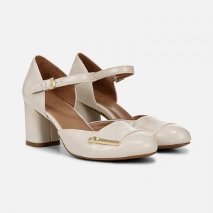 Naturalizer Shoes for Women - Lavish Mary Jane Pump Cream AH90-5920L6