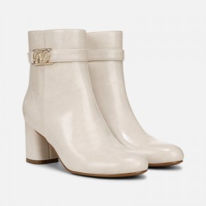 Naturalizer Shoes for Women - Lottie Ankle Bootie Cream QP84-6154U2