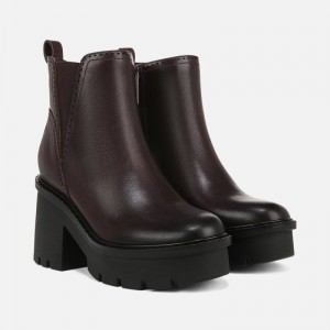 Naturalizer Shoes for Women - Quest Bootie Dark Brown SK44-2394O9