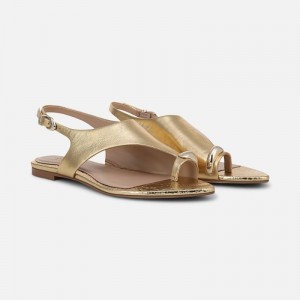 Naturalizer Shoes for Women - 27 EDIT Via Sandal Dark Gold AO67-3187I9