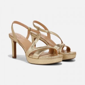 Naturalizer Shoes for Women - Abby Dress Sandal Dark Gold TY92-9252V9