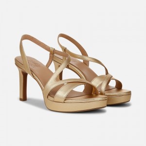 Naturalizer Shoes for Women - Abby Dress Sandal Dark Gold BW32-1532G7