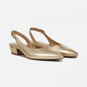 Naturalizer Shoes for Women - Banks Pointed Toe Flat Dark Gold DM54-1474H5