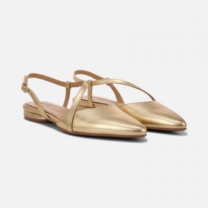 Naturalizer Shoes for Women - Hawaii Slingback Flat Dark Gold KN65-5895P3