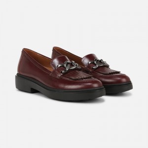 Naturalizer Shoes for Women - Paris Loafer Dark Red QS68-5418M6