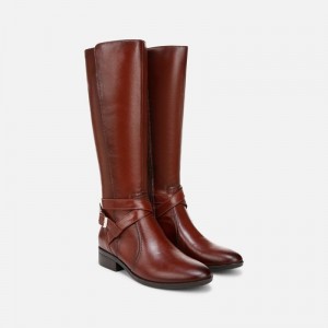 Naturalizer Shoes for Women - Rena 2 Narrow Calf Riding Boot Deep Brown RN07-0657X5
