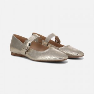 Naturalizer Shoes for Women - 27 EDIT Carter Mary Jane Gold Metallic / Snake VC58-6718T5