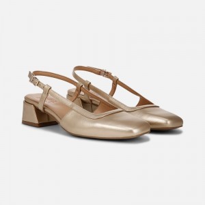 Naturalizer Shoes for Women - Harper Slingback Gold FC80-0910R1