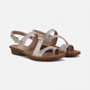 Naturalizer Shoes for Women - Soul Shakina Sandal Gold OQ97-5367C1