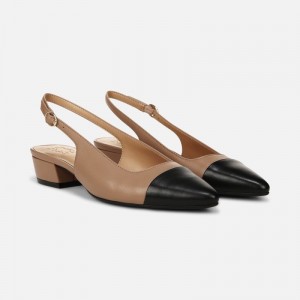 Naturalizer Shoes for Women - Banks Slingback Grey Brown WP91-1821T0