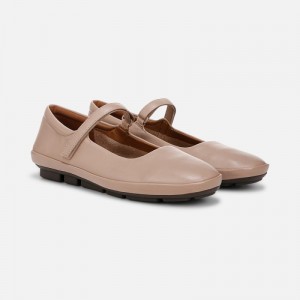 Naturalizer Shoes for Women - Behold Mary Jane Flat Grey Brown RL03-1973Z0