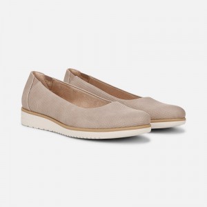 Naturalizer Shoes for Women - SOUL Idea Ballet Flat Grey Brown IG06-6526I9