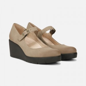 Naturalizer Shoes for Women - SOUL Adore Mary Jane Wedge Grey ZE51-8241T2
