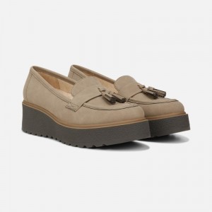 Naturalizer Shoes for Women - SOUL Josie Lug Loafer Grey UQ11-3701D9