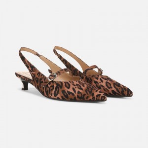 Naturalizer Shoes for Women - Grayson Mary Jane Slingback Leopard OT90-2470Z0