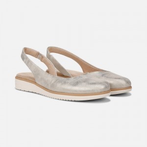 Naturalizer Shoes for Women - SOUL Idea d'Orsay Flat Light Gold GH16-6276Q0