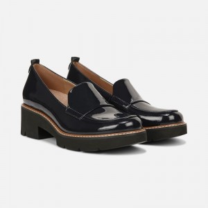 Naturalizer Shoes for Women - Darry Lug Sole Loafer Navy UC86-7186M0