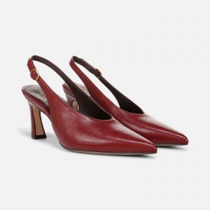 Naturalizer Shoes for Women - 27 EDIT Elaine Slingback Dress Shoe Red HD20-3270W4