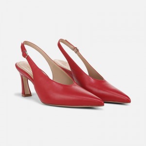 Naturalizer Shoes for Women - 27 EDIT Elaine Slingback Dress Shoe Red OZ16-0486J1