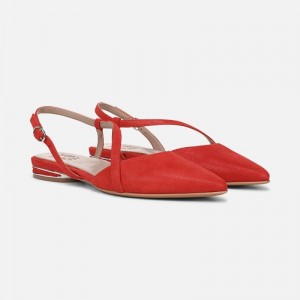 Naturalizer Shoes for Women - Hawaii Slingback Flat Red OH20-4090L2