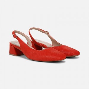 Naturalizer Shoes for Women - Jayla Slingback Pump Red MN96-7196Q5